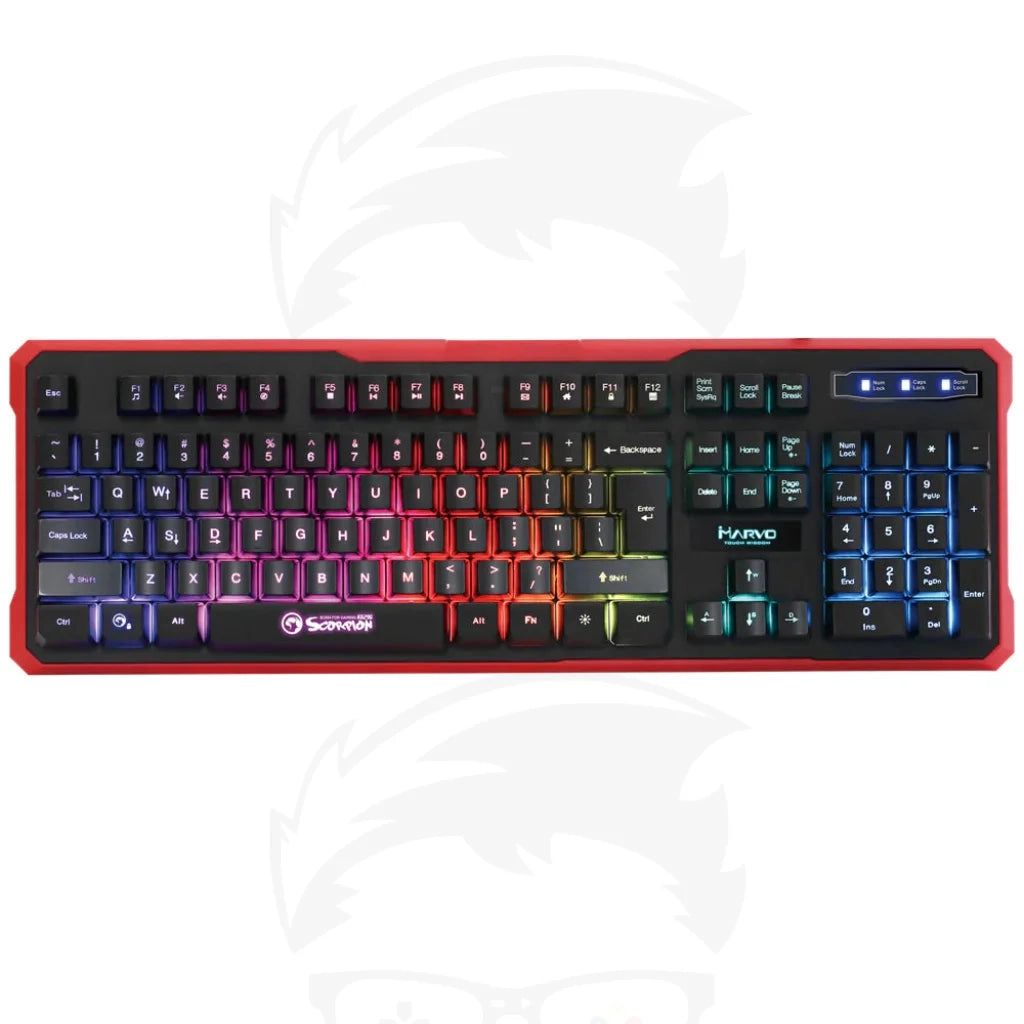 لوحة مفاتيح الألعاب Marvo K629G RGB