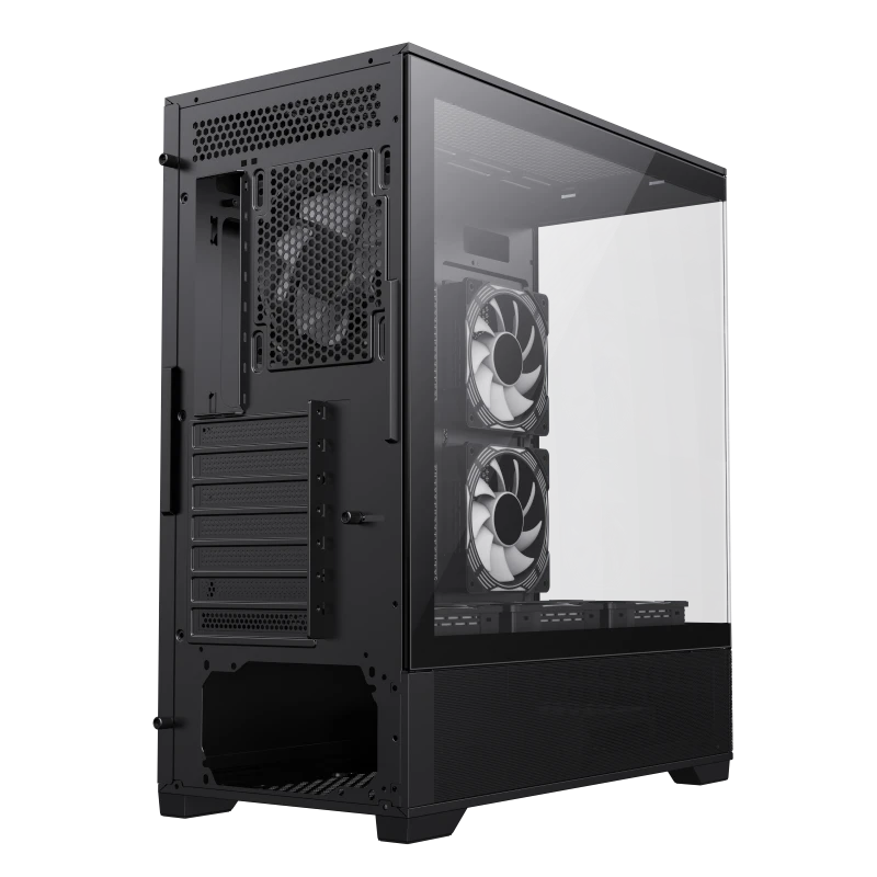 GAMEMAX HYPE Black ATX ARGB GAMING CASE
