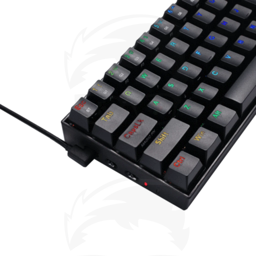 Redragon K530 PRO Draconic 60% RGB Wireless Mechanical Keyboard Black