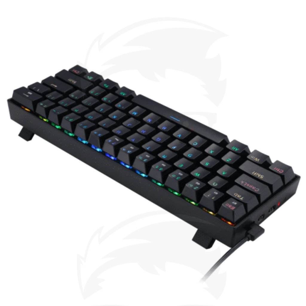 Redragon K530 PRO Draconic 60% RGB Wireless Mechanical Keyboard Black
