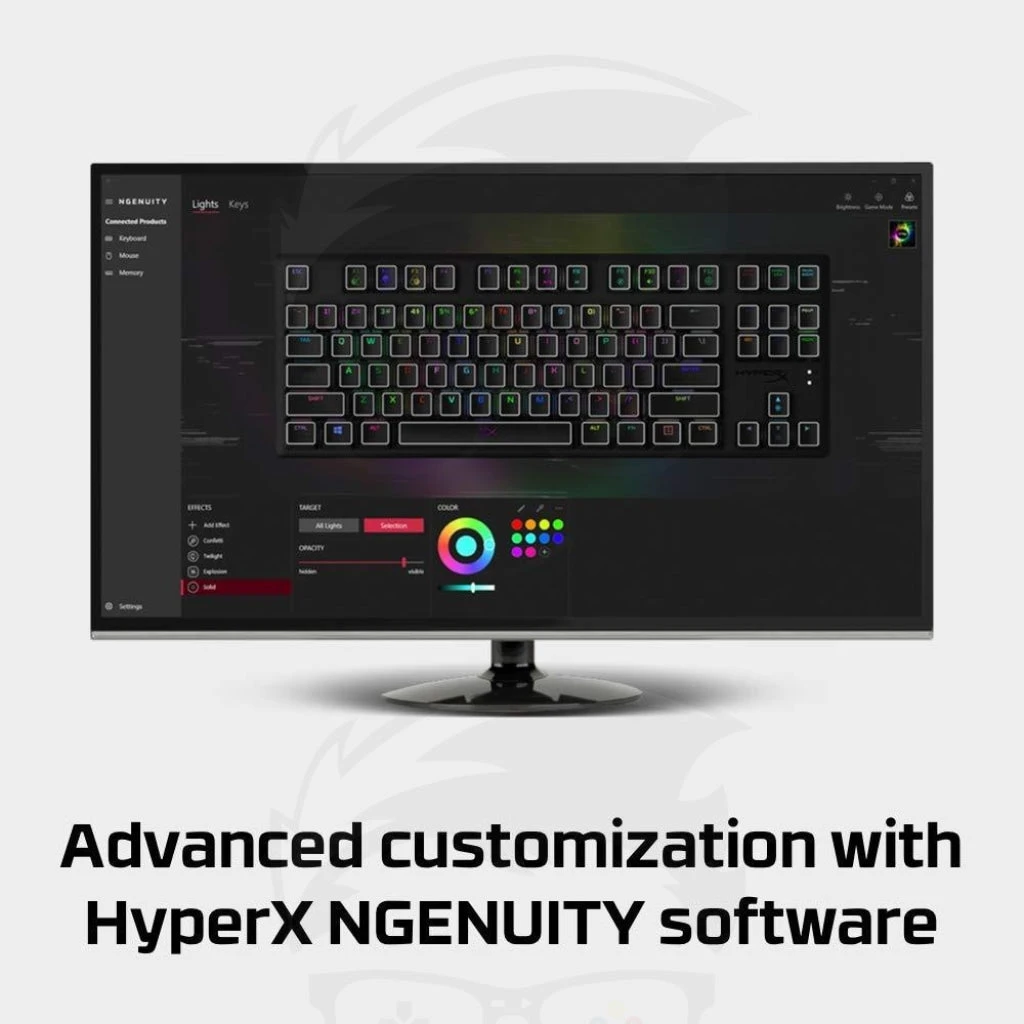HyperX Alloy Origins Core - Tenkeyless Mechanical Gaming Keyboard
