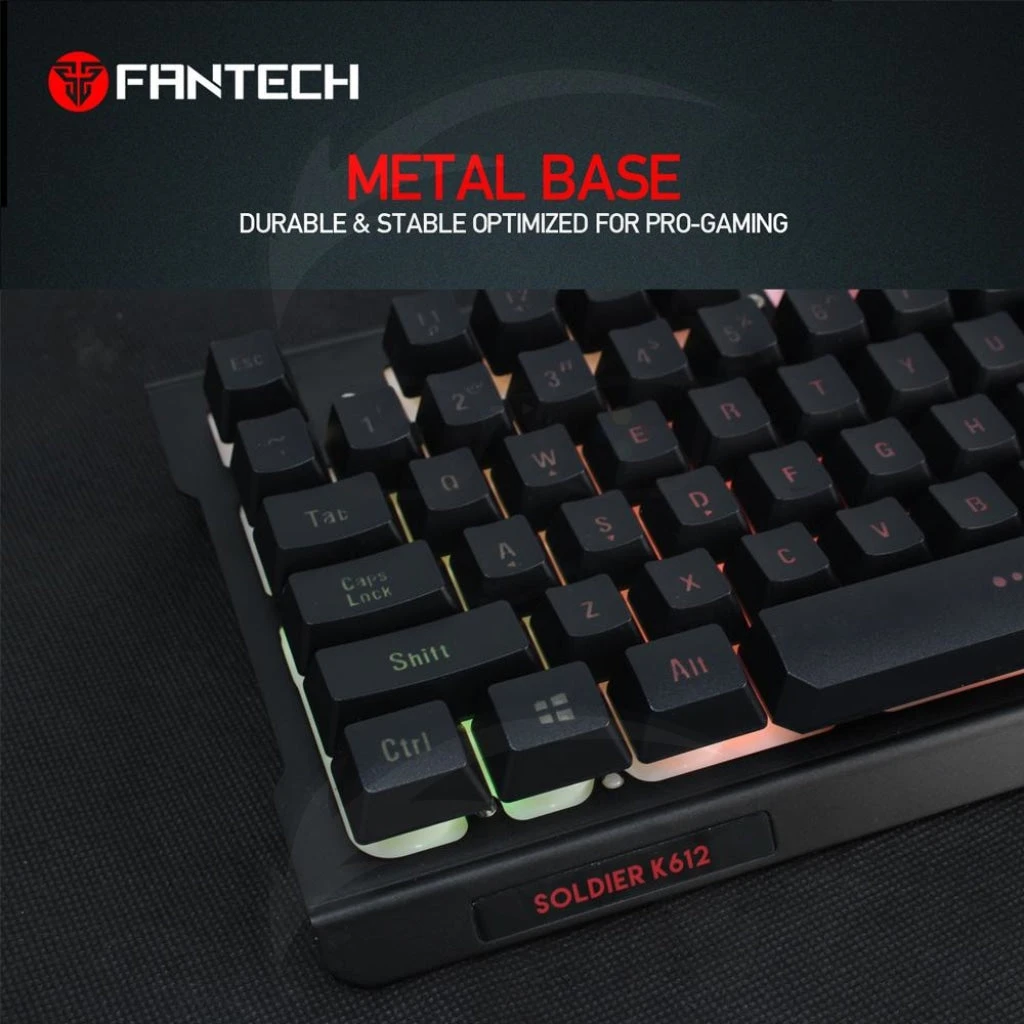 FANTECH K612 Soldier RGB Gaming Keyboard