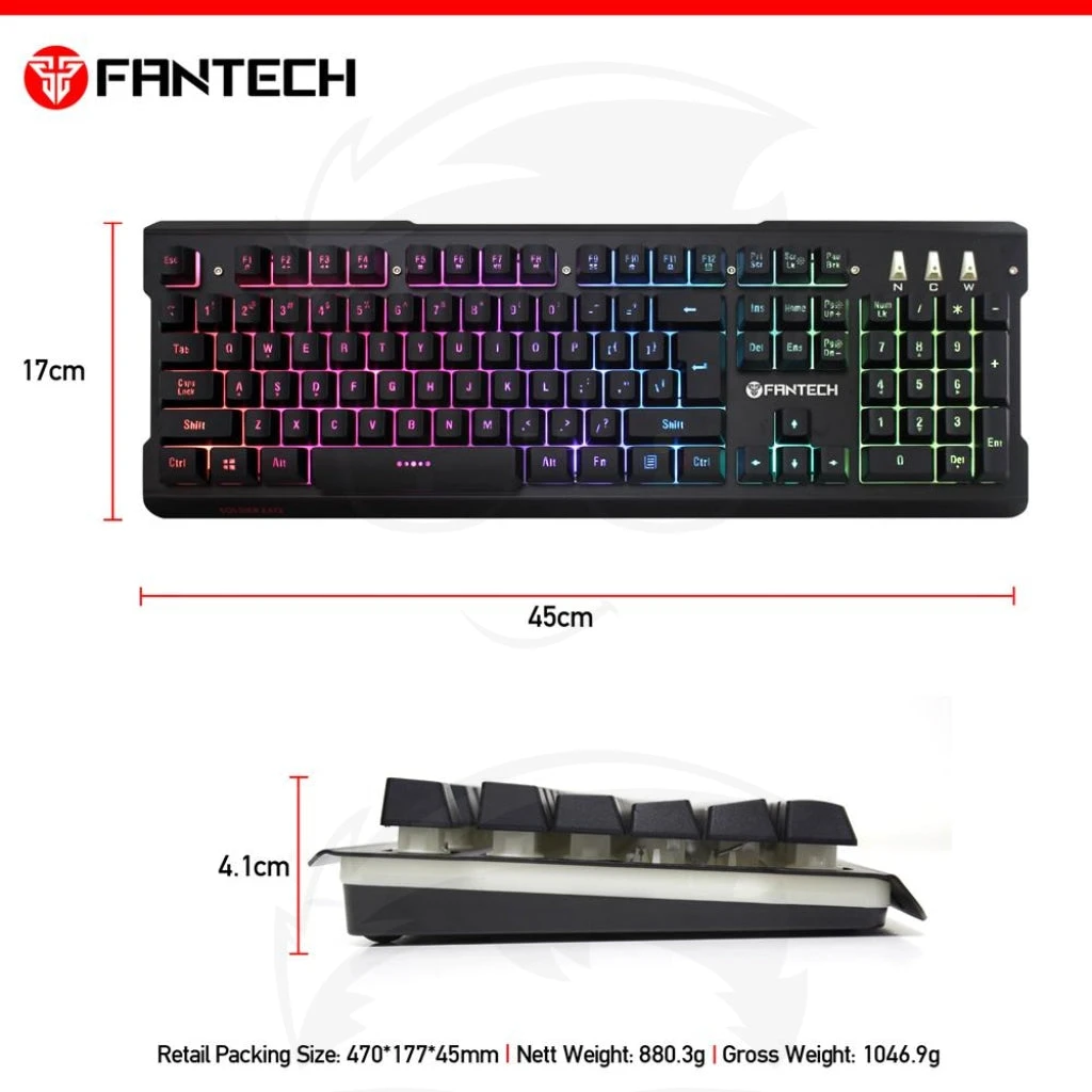FANTECH K612 Soldier RGB Gaming Keyboard