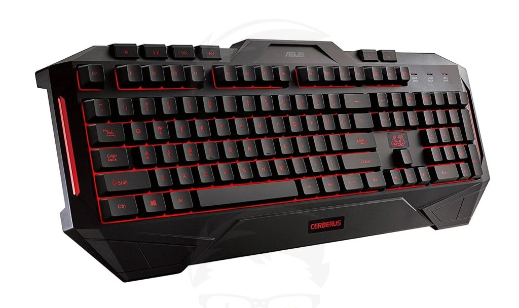 ASUS Cerberus Dual LED Color Backlit Gaming Keyboard (Cerberus Keyboard)