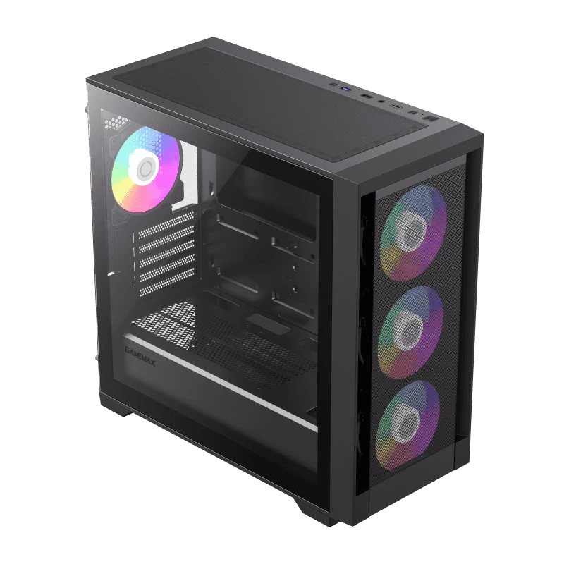 GAMEMAX Defender Mesh MATX RGB GAMING CASE