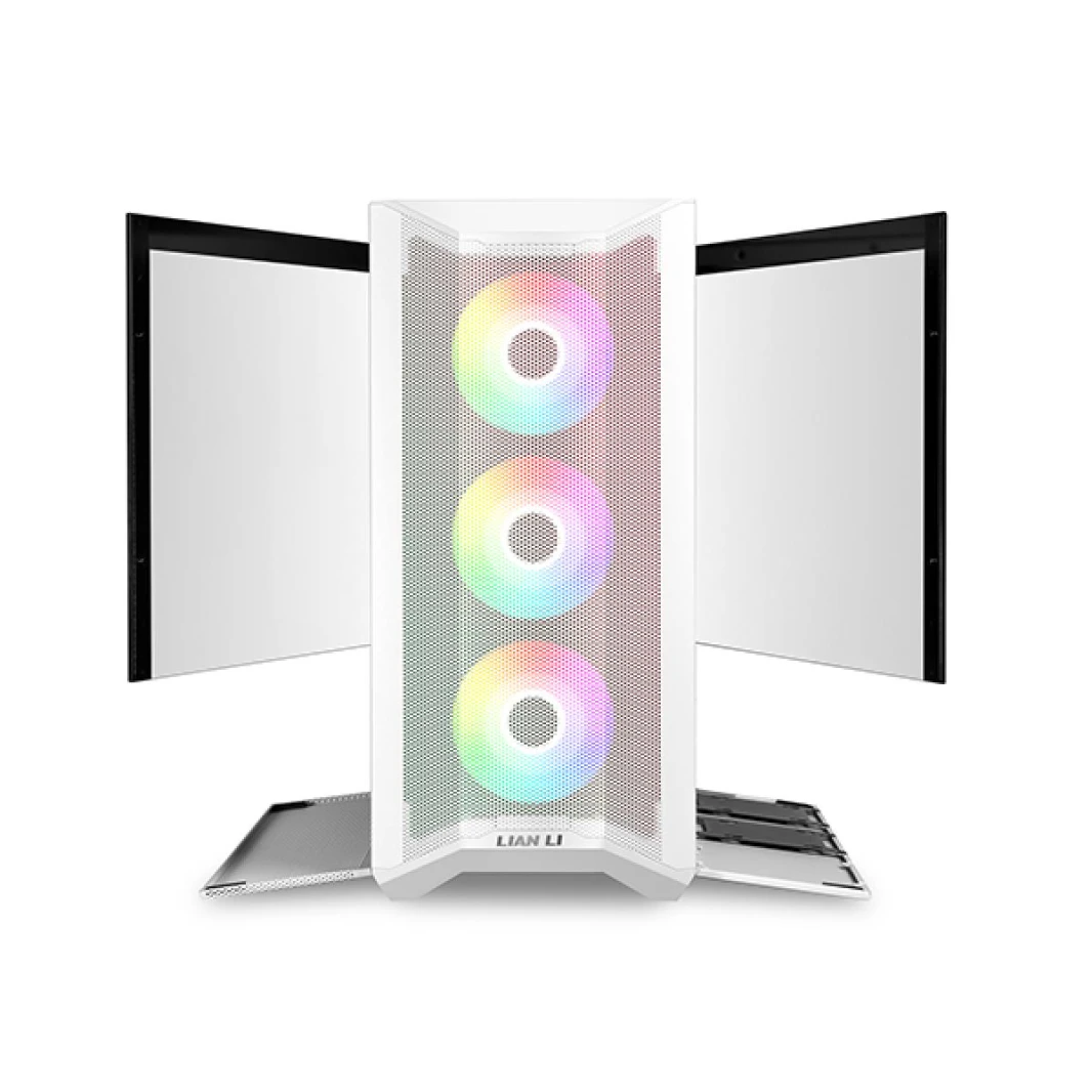 Lian Li LANCOOL 2 MESH C (White) Gaming Case