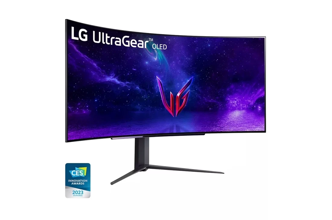 LG 45" Ultragear™ OLED Curved 3K 240Hz .03ms 45GR95QE-B Gaming Monitor