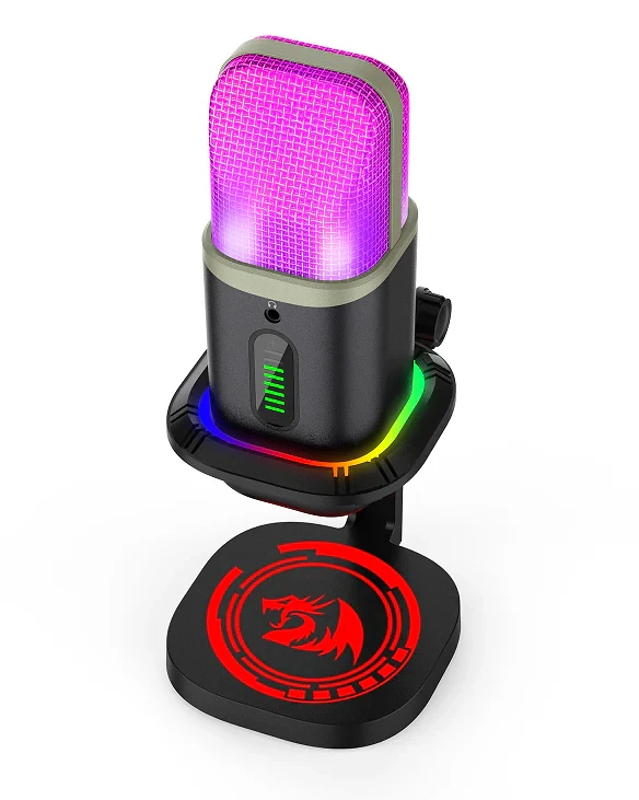 ميكروفون Redragon Echowave GM305-RGB للألعاب بتأثير الضوء الديناميكي