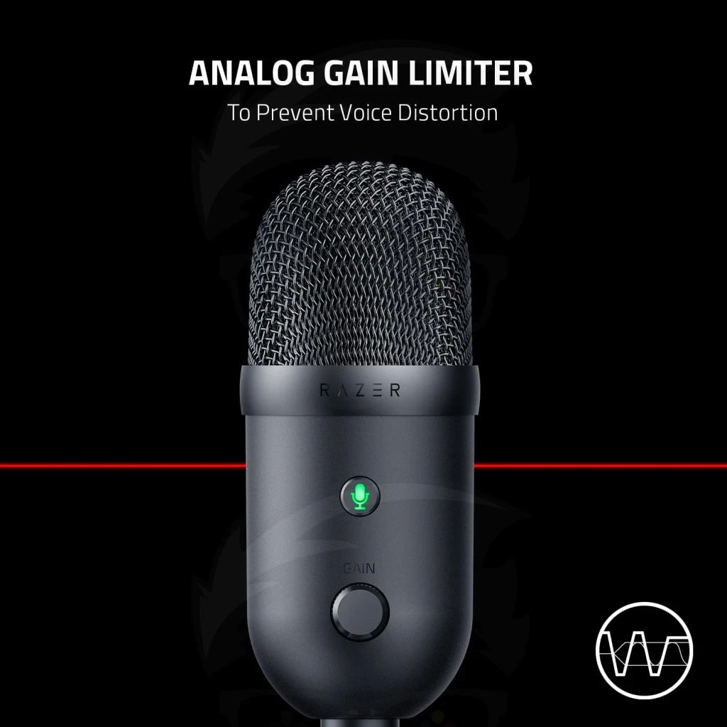 ميكروفون Razer Seiren V2 X USB لمشغلات البث المباشر