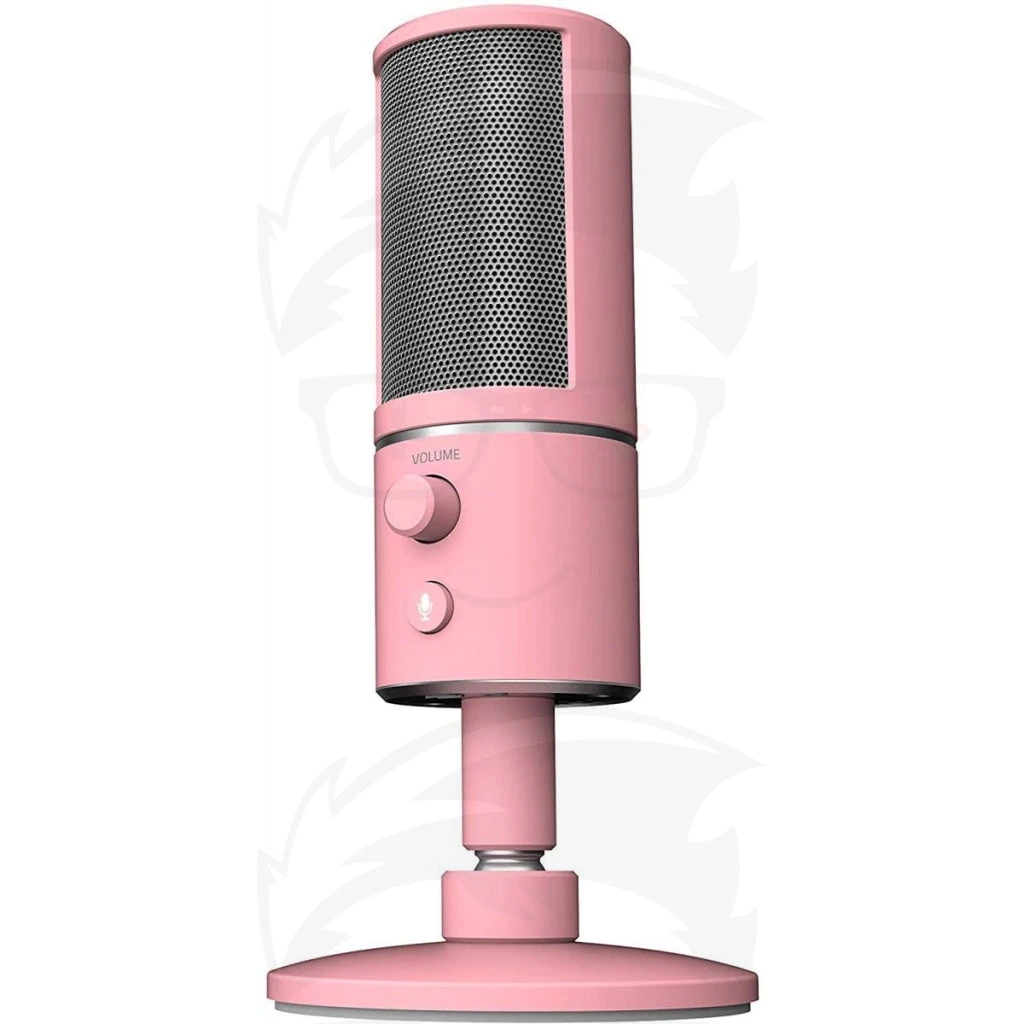 ميكروفون Razer Seiren X USB Streaming باللون الوردي الكوارتز