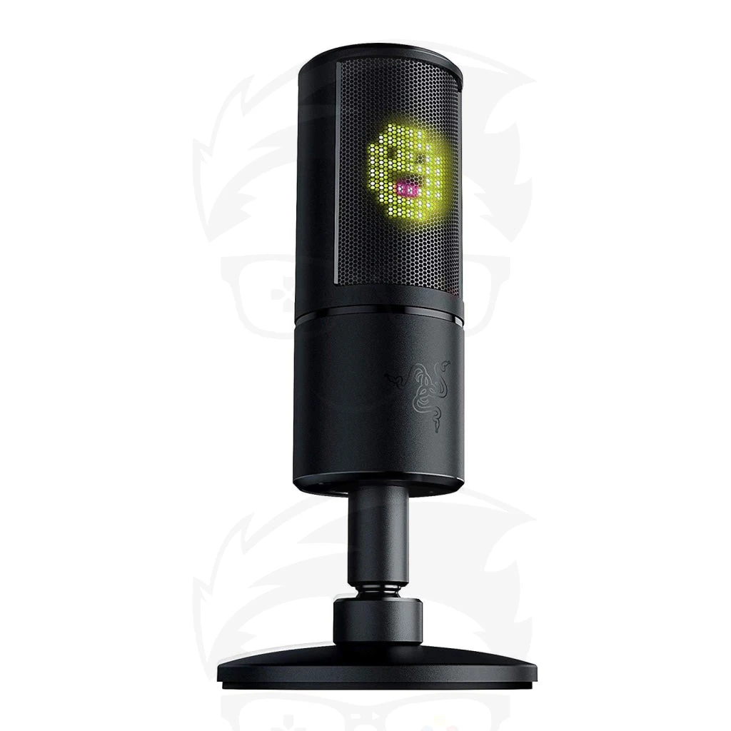 Razer Seiren Emote Streaming Condenser Mic with Emoticon Display