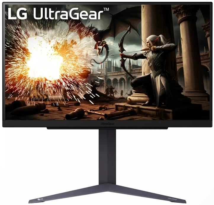 شاشة ألعاب LG 27GS75Q-B UltraGear™ مقاس 27 بوصة QHD بمعدل تحديث 200 هرتز ووقت استجابة 1 مللي ثانية ومتوافقة مع تقنية G-Sync IPS