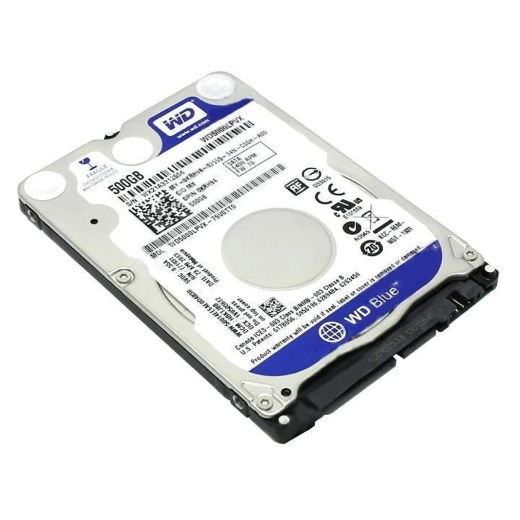 محرك الأقراص الصلبة WD 500 GB SATA مقاس 2.5 بوصة