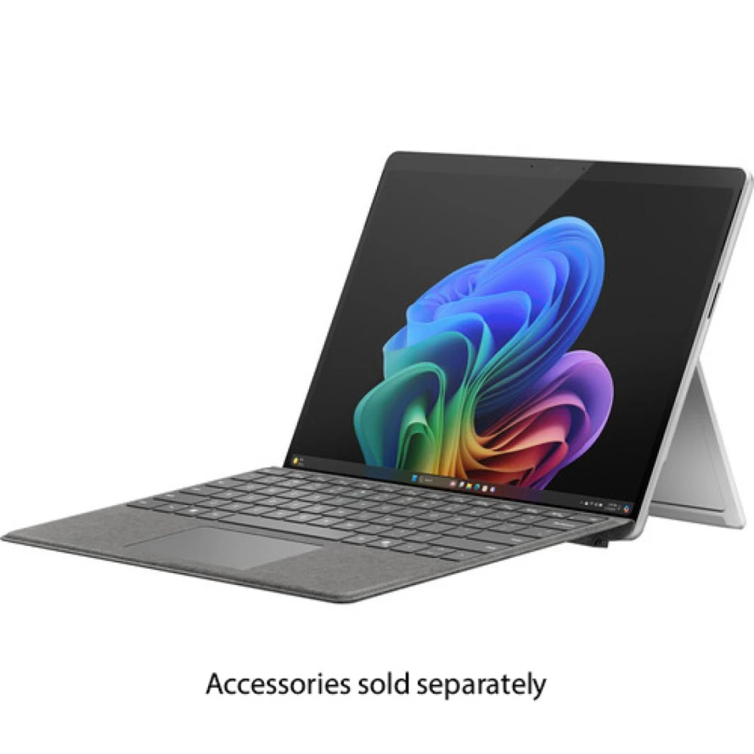 Microsoft SURFACE PRO 11 Snapdragon X Plus | 16GB RAM | 256GB SSD | PLATINUM | (الإصدار الحادي عشر) - Copilot+ PC