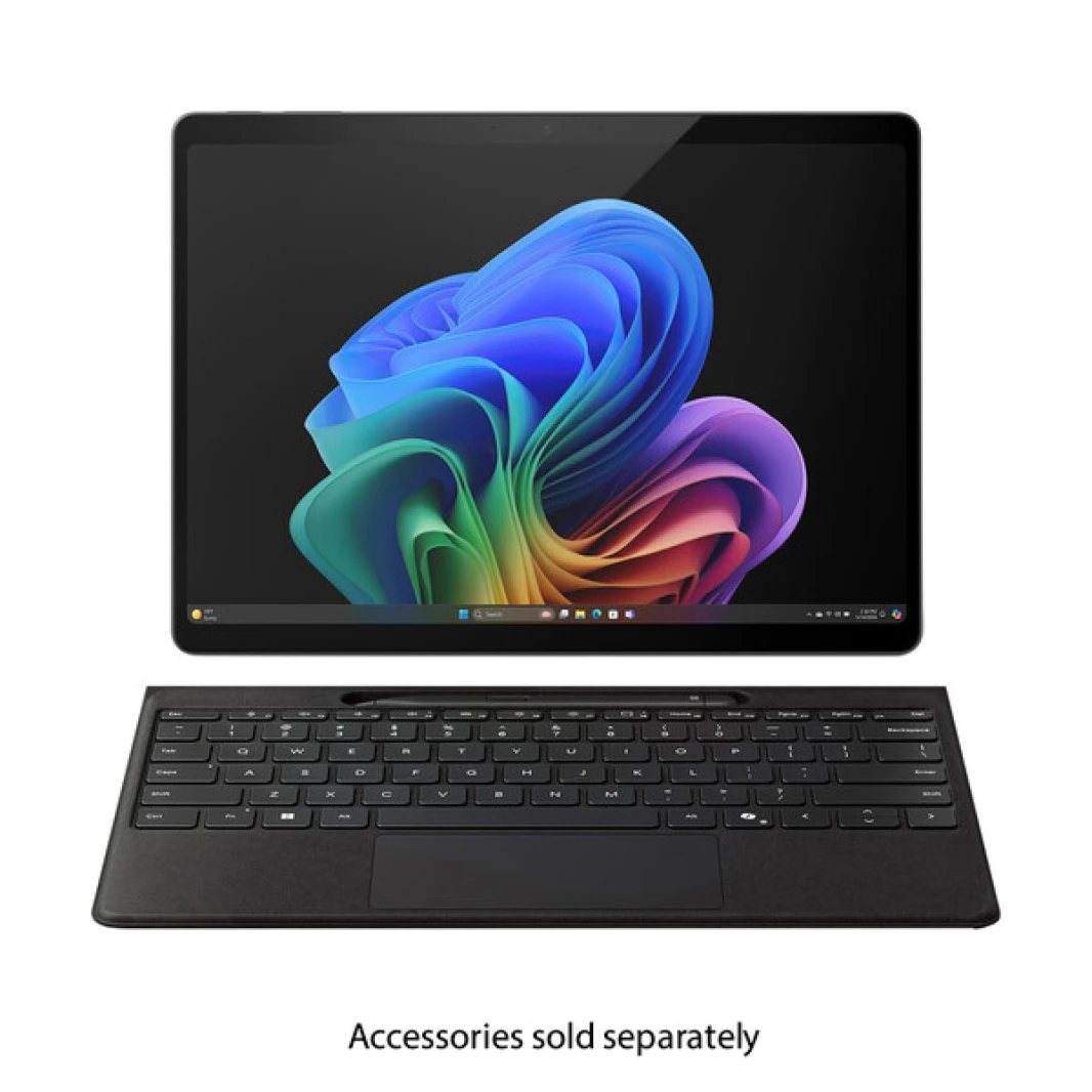 Microsoft SURFACE PRO 11 Snapdragon X Plus | ذاكرة وصول عشوائي 16 جيجابايت | سعة تخزين SSD 512 جيجابايت | أسود | (الإصدار الحادي عشر) - Copilot+ PC