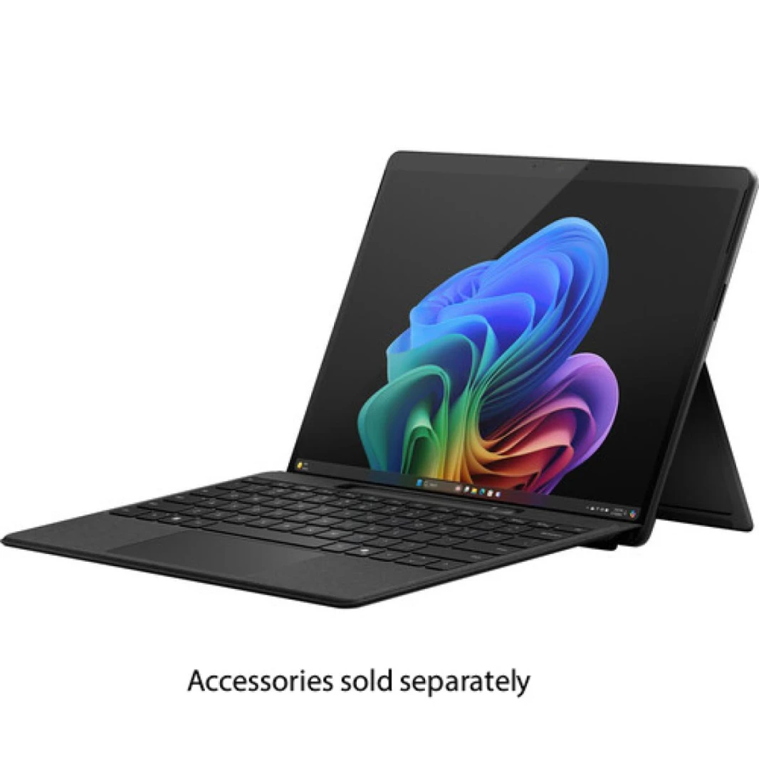 Microsoft SURFACE PRO 11 Snapdragon X Plus | ذاكرة وصول عشوائي 16 جيجابايت | سعة تخزين SSD 512 جيجابايت | أسود | (الإصدار الحادي عشر) - Copilot+ PC