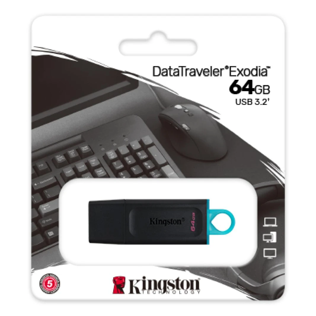 Kingston DataTraveler Exodia 64GB USB Flash