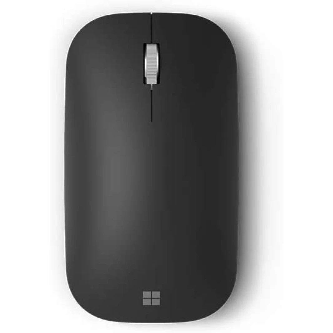 ماوس Microsoft Modern Mobile - تصميم للاستخدام اليدوي مع عجلة تمرير معدنية | أسود