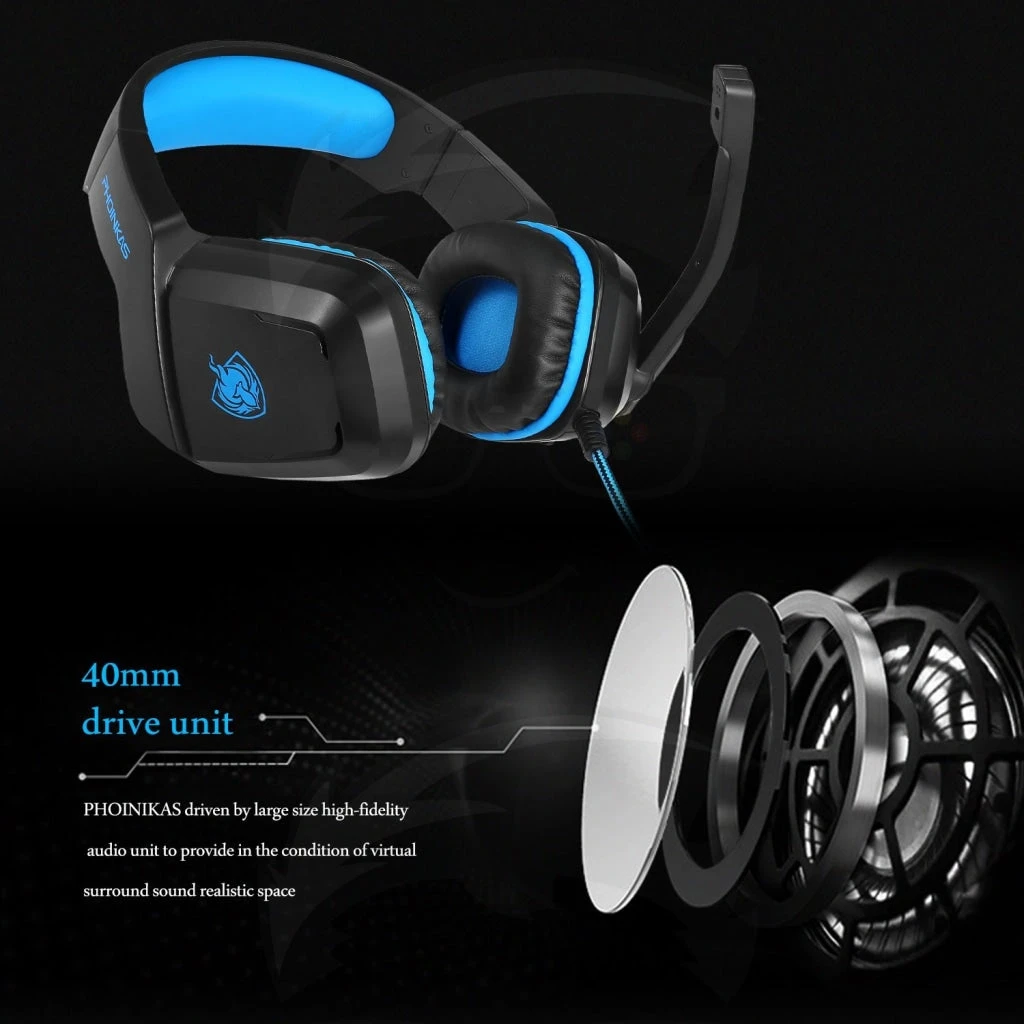 PHOINIKAS H-1 gaming headset