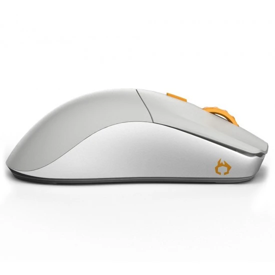 ماوس لاسلكي من سلسلة Glorious One PRO - Genos-Grey/Gold-Forge