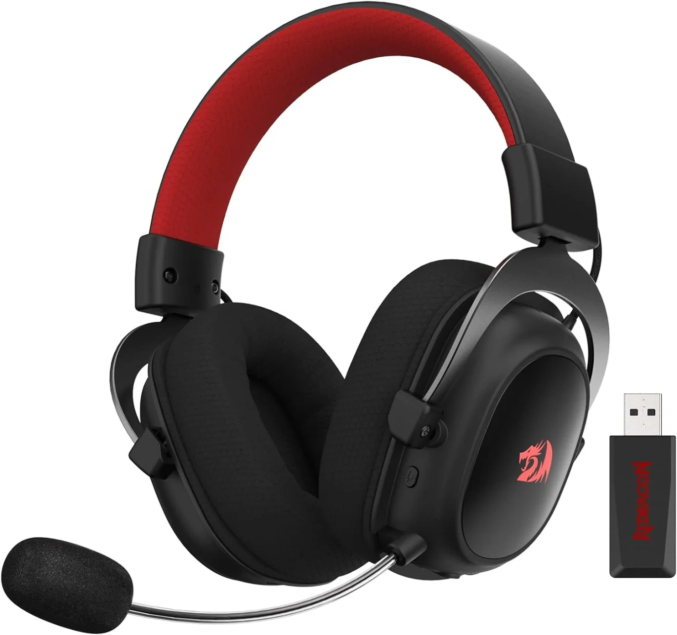 سماعة الألعاب اللاسلكية Redragon H510 PRO Zeus-X RGB - صوت محيطي 7.1