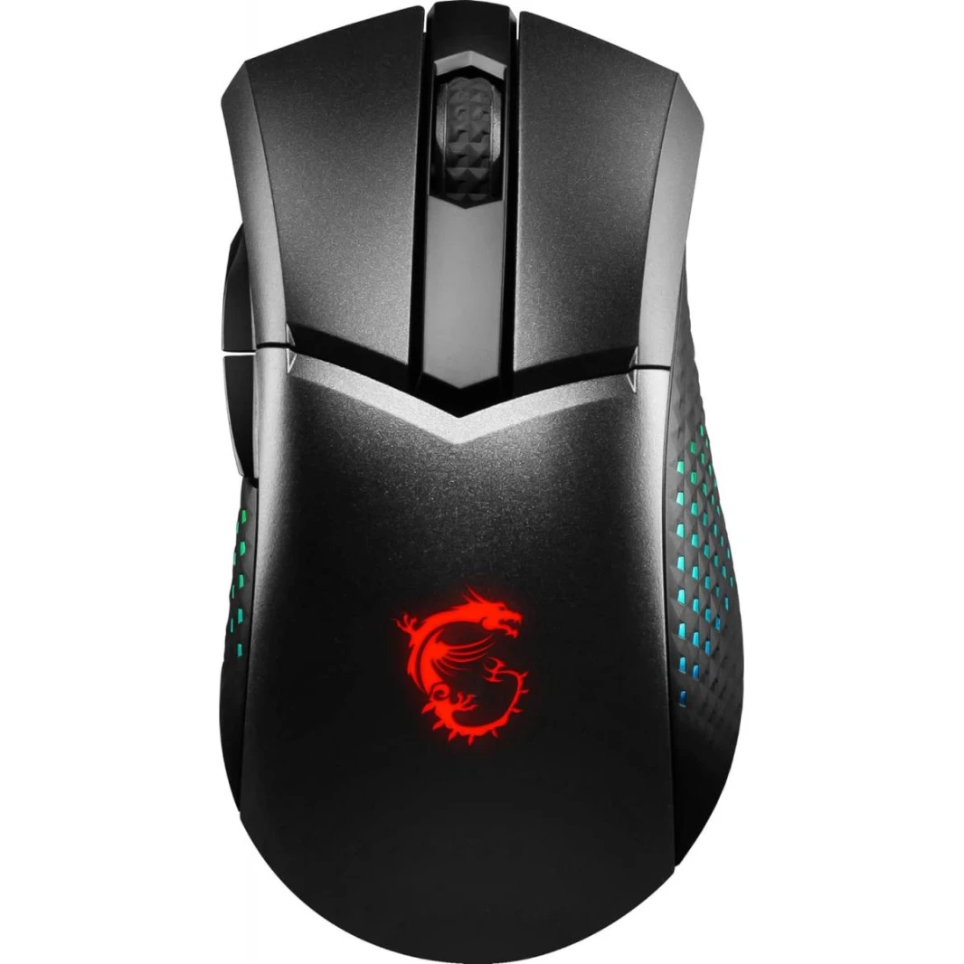 ماوس الألعاب اللاسلكي خفيف الوزن MSI Clutch GM51 مع قاعدة شحن