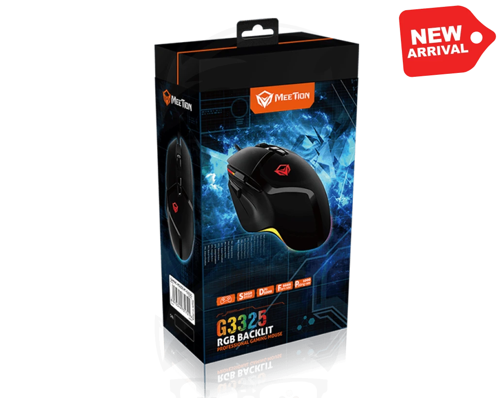 ماوس الألعاب الاحترافي Meetion Hades G3325
