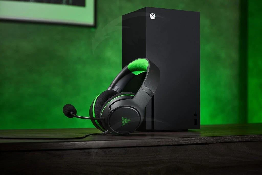 سماعة الألعاب السلكية Razer Kaira X لـ Xbox (2021) - أسود اللون لـ Xbox Series X|S