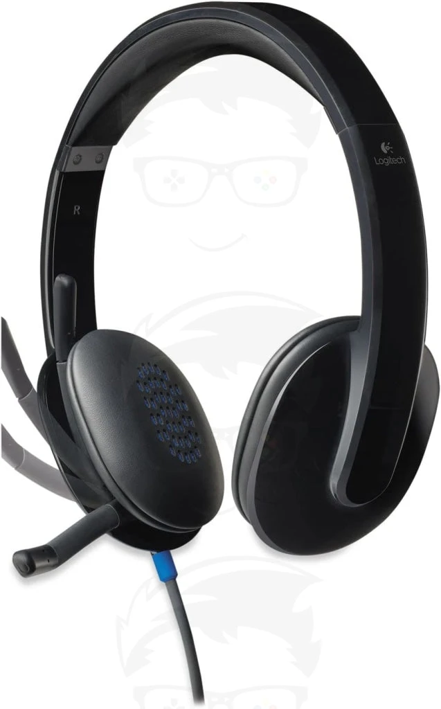 سماعة رأس Logitech H540 USB مع ميكروفون مضاد للضوضاء - سماعة كمبيوتر
