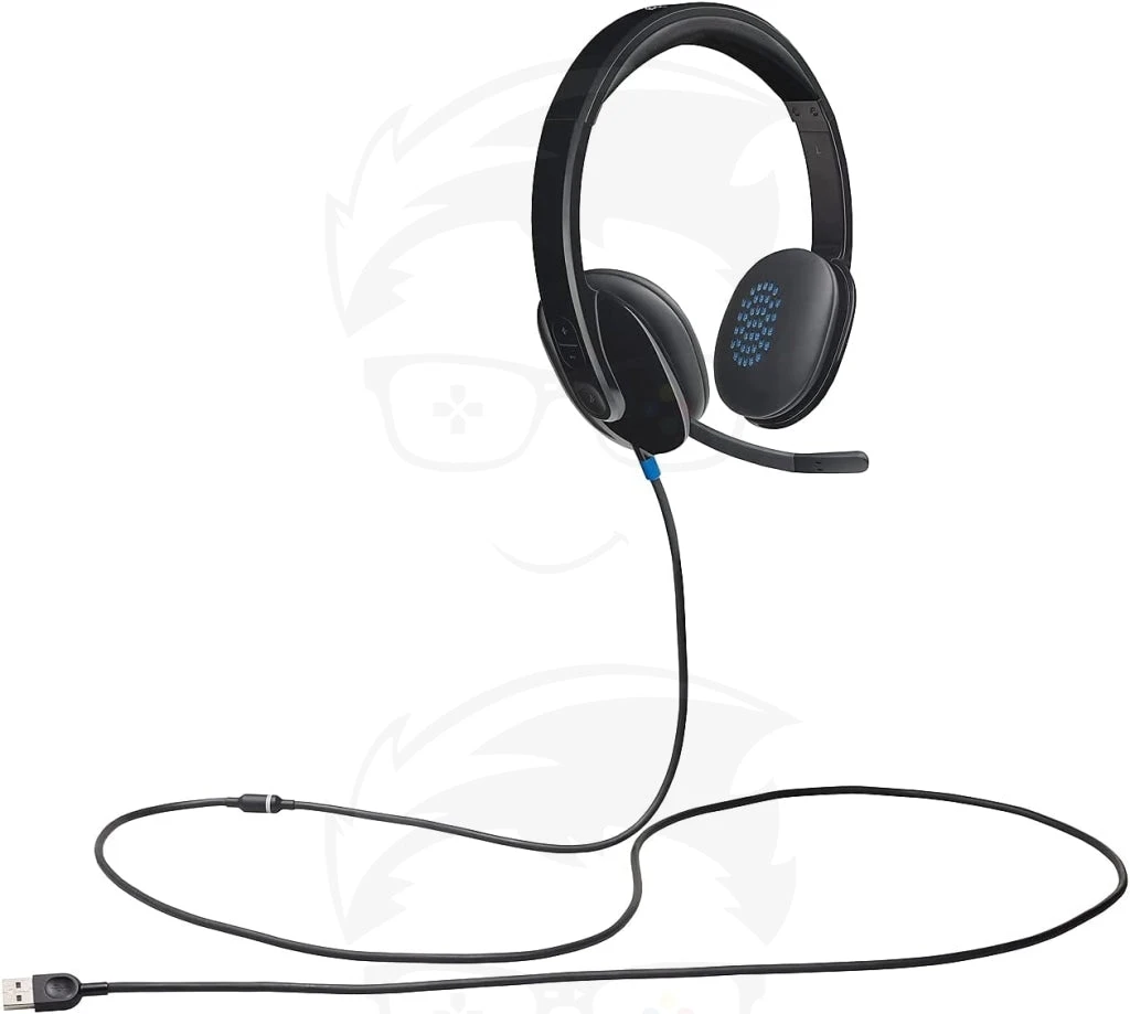 سماعة رأس Logitech H540 USB مع ميكروفون مضاد للضوضاء - سماعة كمبيوتر