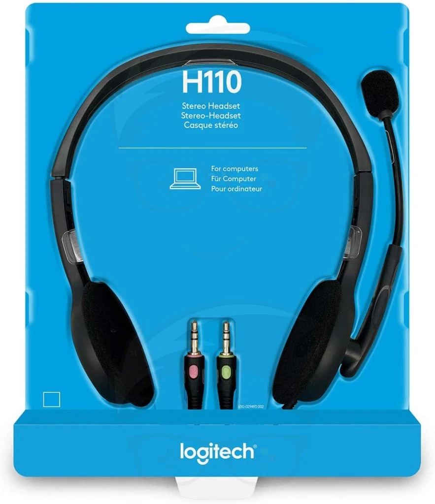 سماعة الرأس ستيريو Logitech H110