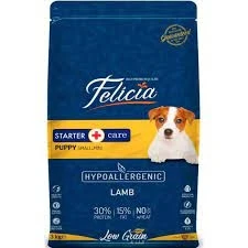 Felicia Puppy Food Small/Medium with Low Grain Lamb 3kg