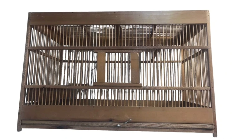 Wooden Bird Cage