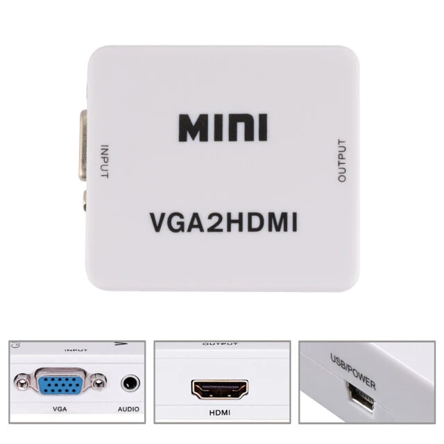محول ميني VGA إلى HDMI