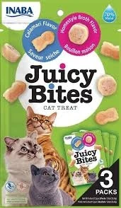 Inaba Juicy Cat Treats - Calamari and Homemade Gravy Flavor