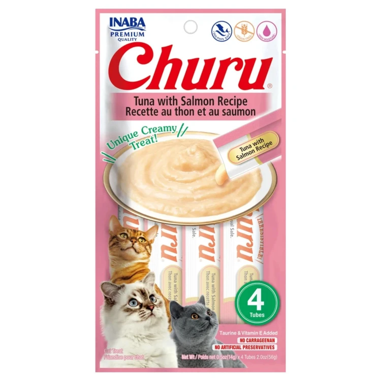 Inaba - Churu مكافآت القطط بالتونة و السلمون