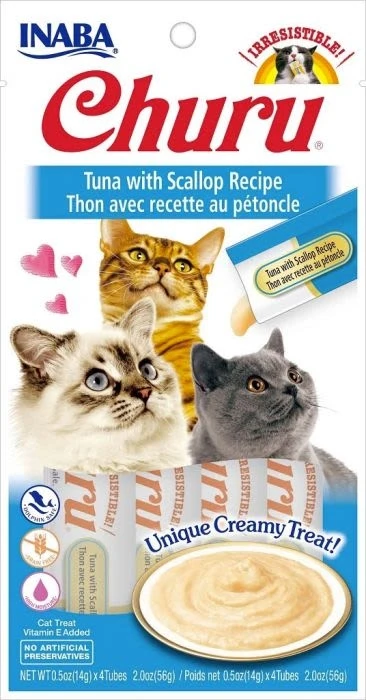 INABA churu Tuna and Clam Cat Treats