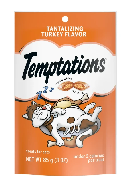 Classic Cat Treats, Crunchy & Soft, Turkey