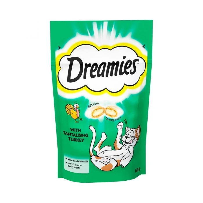 Dreamies Turkey Cat Treats 60g
