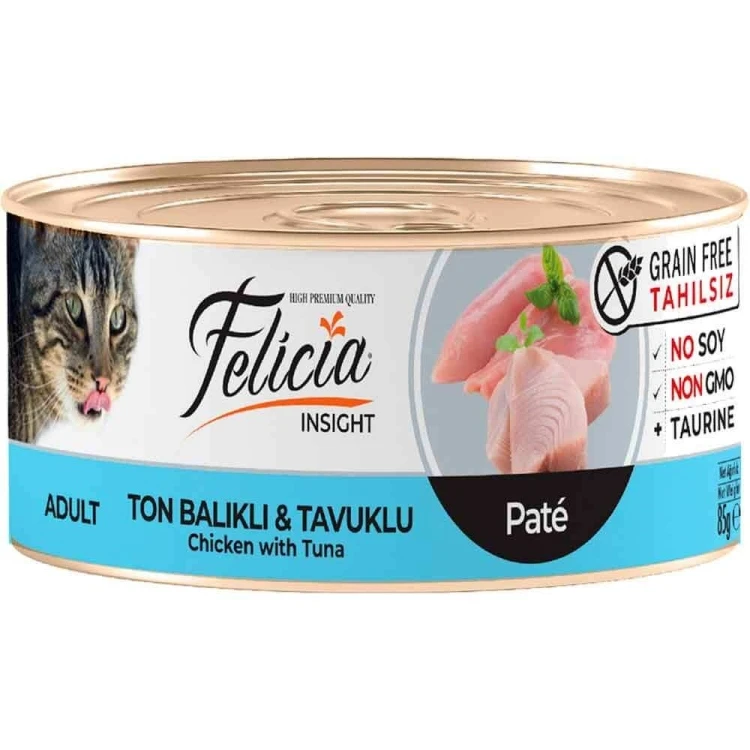 Felicia Fresh Minced Fish & Chicken Grain Free Cat Food 85g