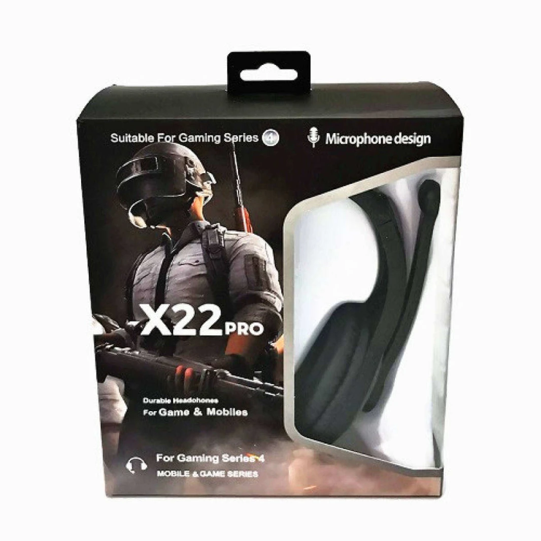 سماعة رأس X22 pro للألعاب متينة مع ميكروفون
