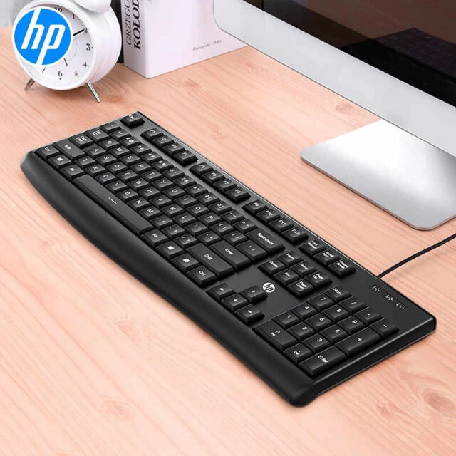 لوحة مفاتيح USB سلكية HP K200 للألعاب المكتبية الأصلية من Hewlett-PackardKeyboard – [k200]