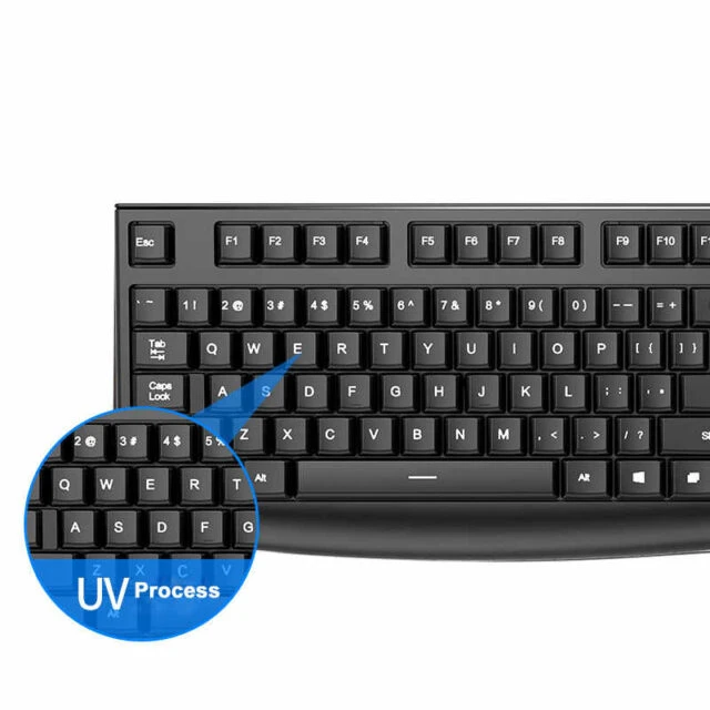 لوحة مفاتيح USB سلكية HP K200 للألعاب المكتبية الأصلية من Hewlett-PackardKeyboard – [k200]