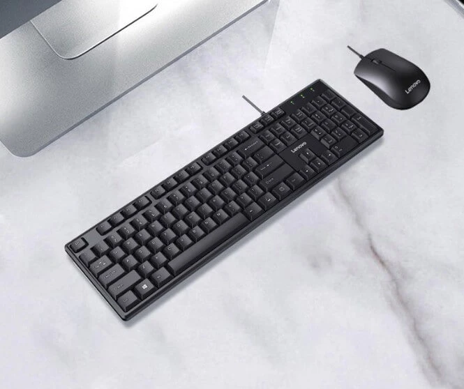 LENOVO MK11 ESSENTIAL WIRED COMBO – MOUSE & KEYBAORD
