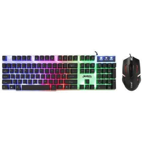 Jedel GK100 Gaming Keyboard + Mouse Combo W/ Backlight USB