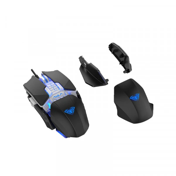GAMING Mouse H-508 Macro-Magnetic mouse-7 Buttons-Breathe light