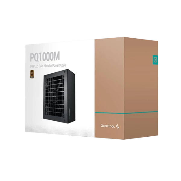 DeepCool PQ1000M 1000W 80+ Gold Full Modular Power Supply – Black