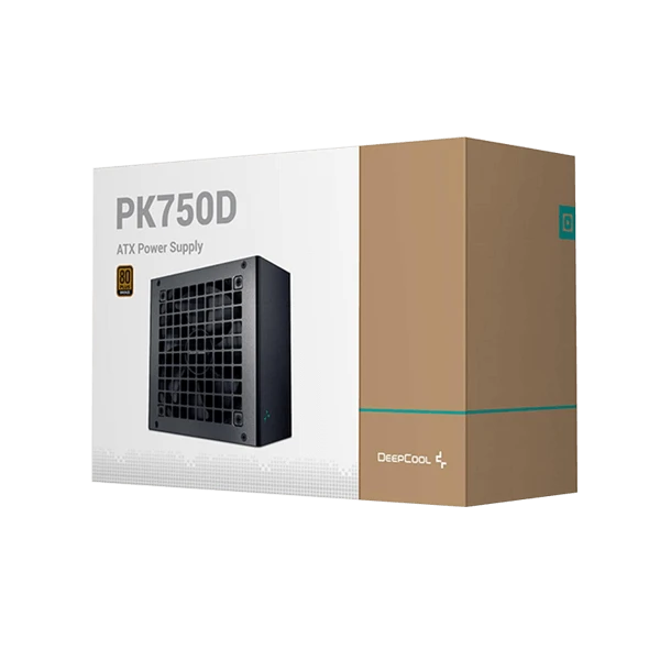 Deepcool PK750D 750w 80 Plus Bronze Certified Power Supply For Gaming PC – Black