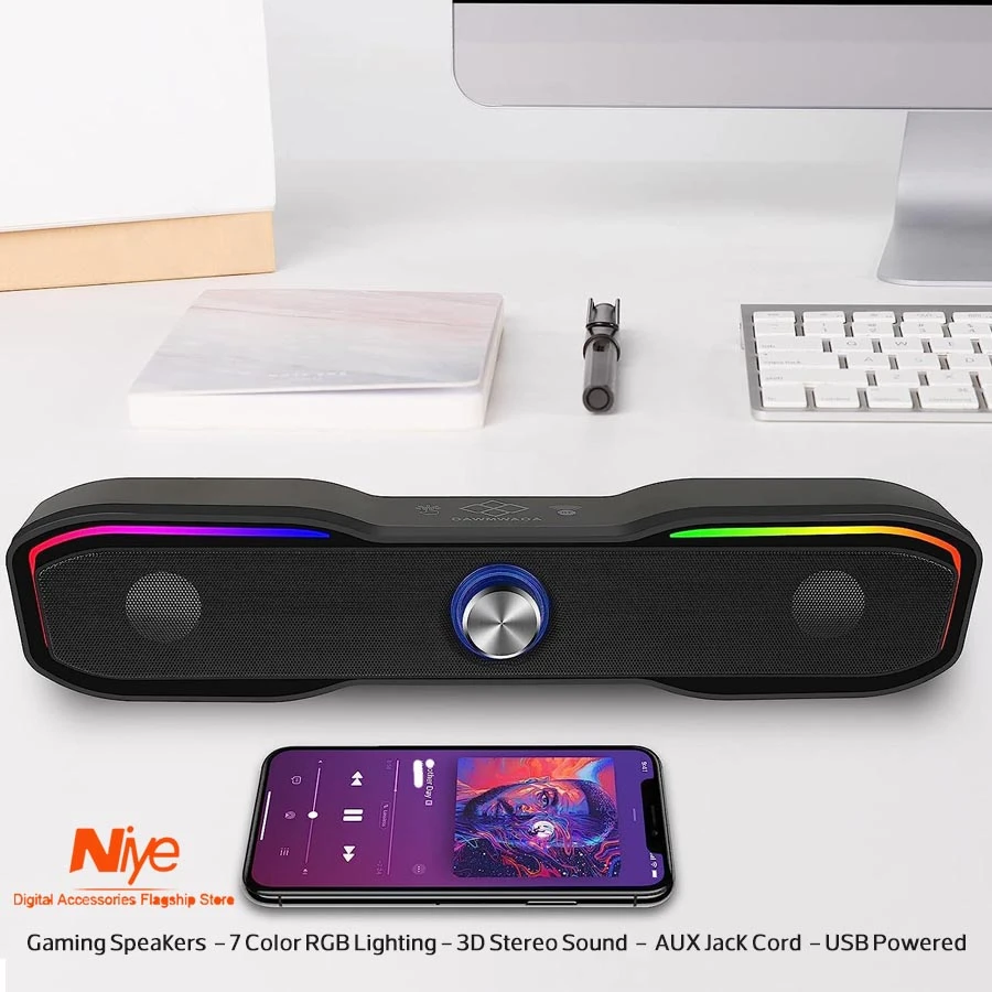 Niye Computer TV Speaker 6D Bluetooth 5.0