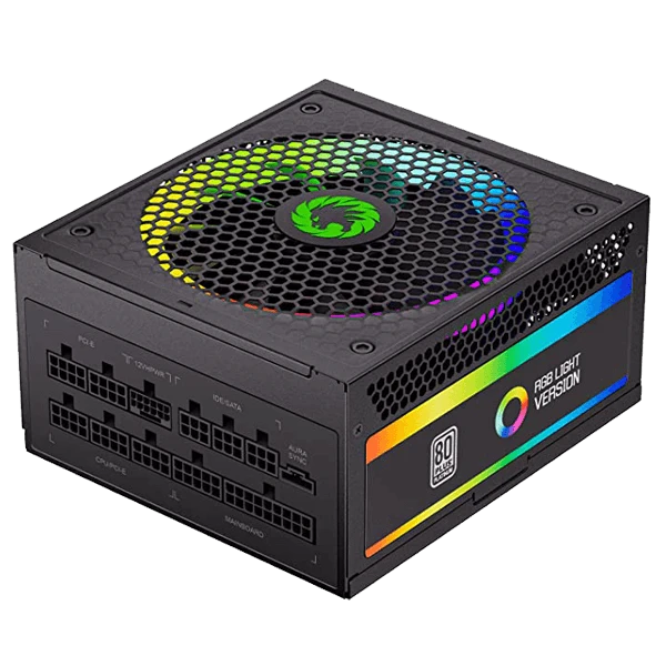 GAMEMAX 1300W Power Supply, Fully Modular, 80+ Platinum Certified, PCIe 5.0, ARGB Aura Sync